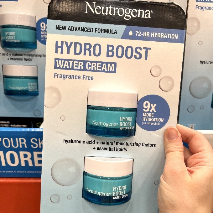 neutrogena hydro boost water cream