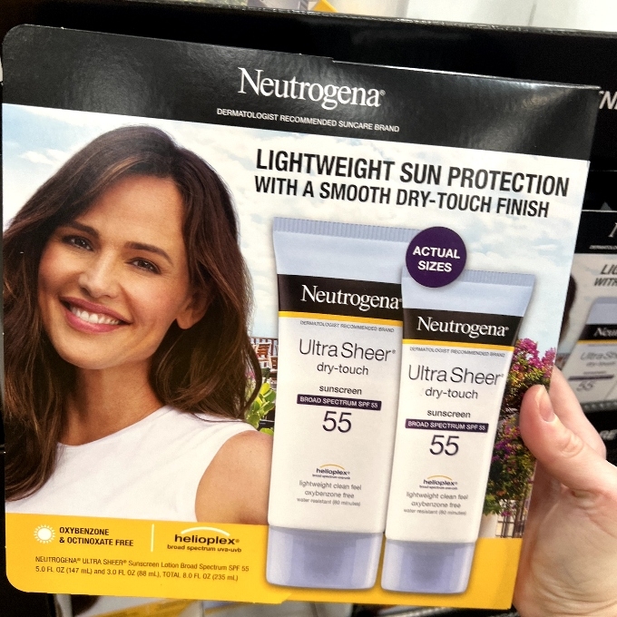 neutrogena sunscreen spf 55