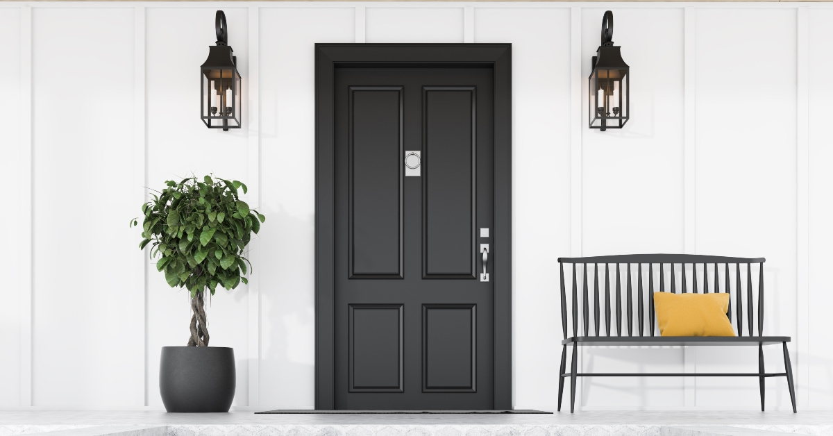 front door of white house