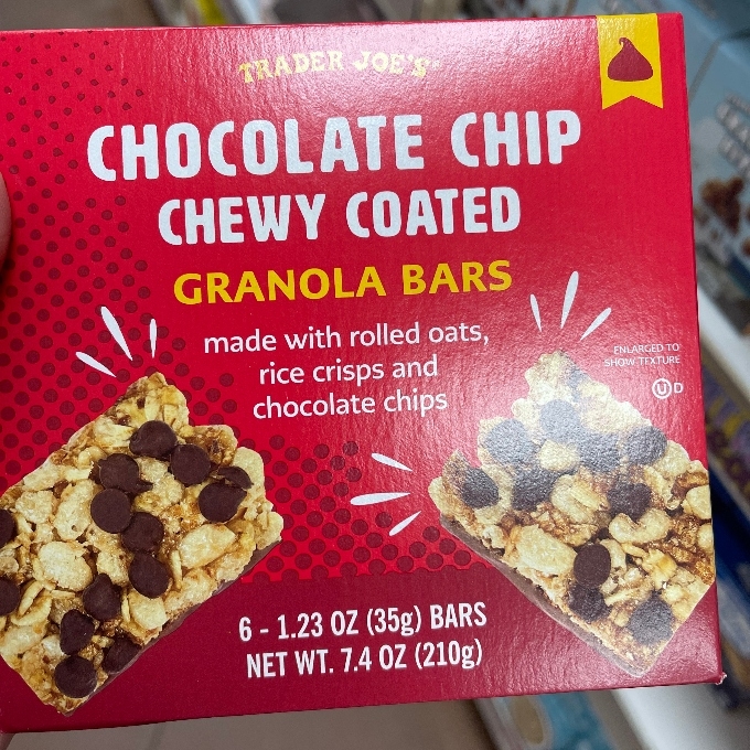 chocolate chip chew granola bars