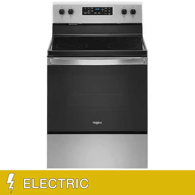 electric freestanding range