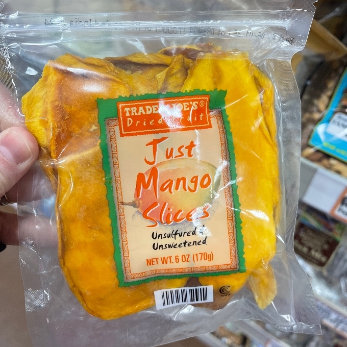 just mango slices