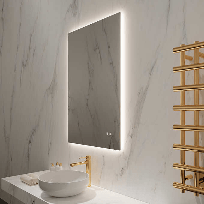 led backlit lighted mirror