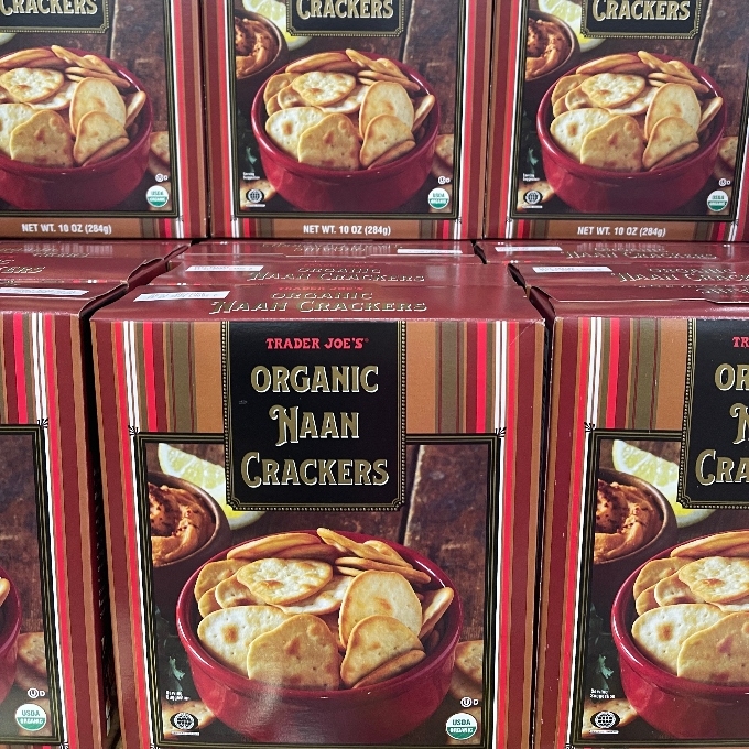 organic naan crackers
