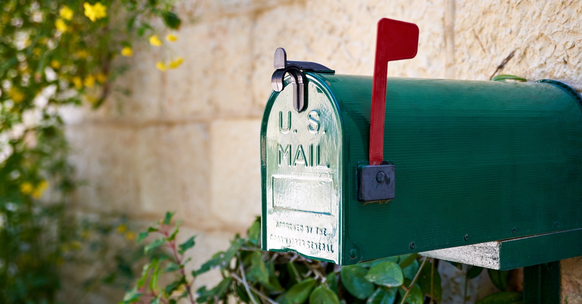 us post mail letter box