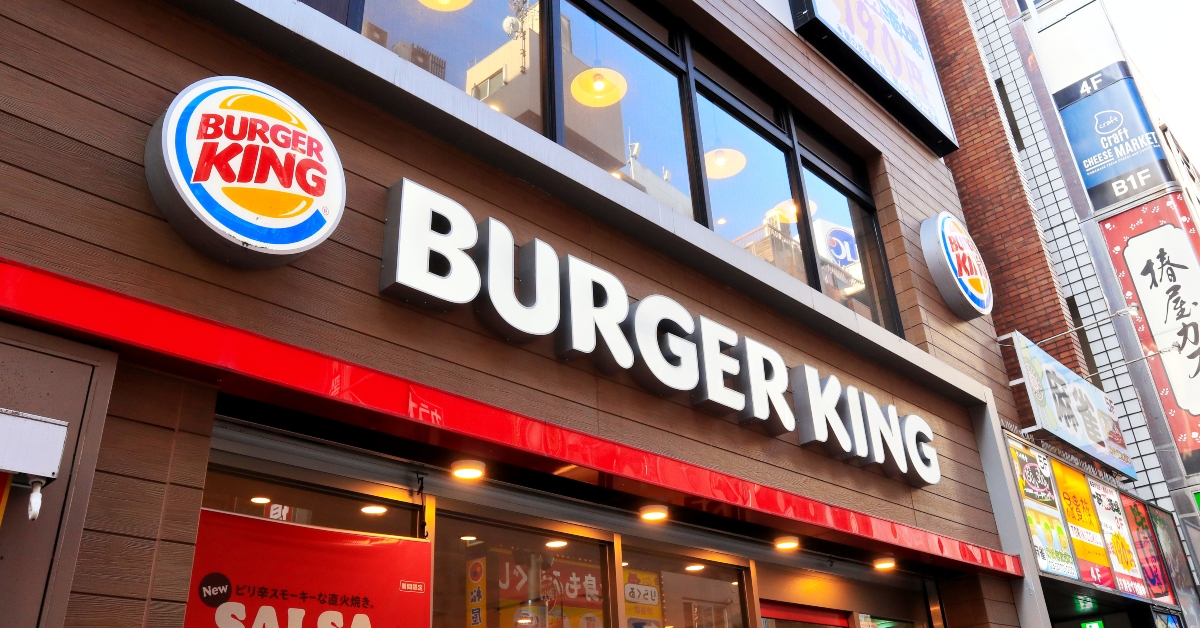 burger king hamberger shop