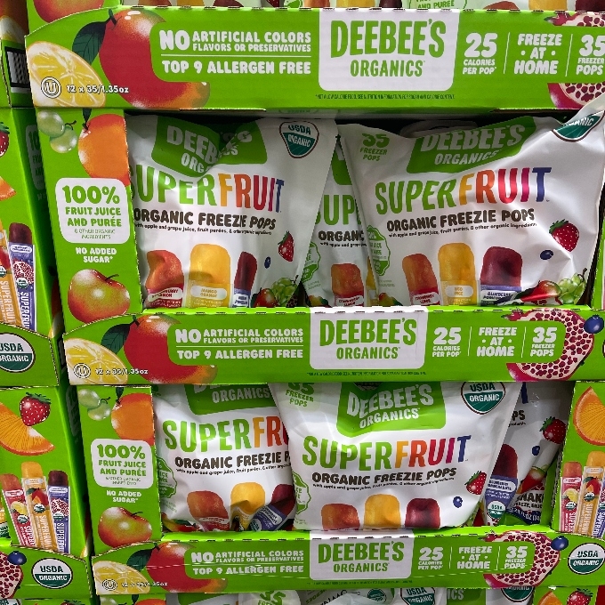 Deebee’s Organics SuperFruit Freezies