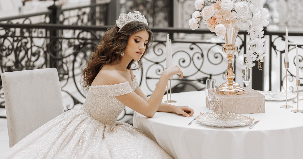 studio photo of a girl