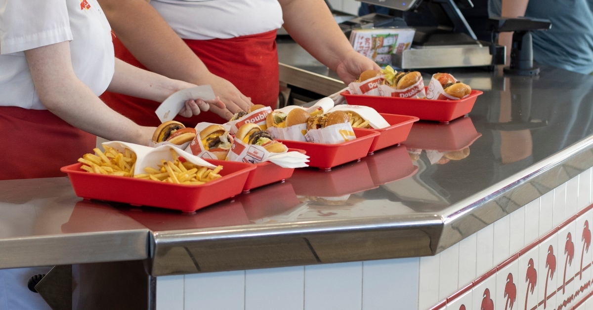 cheeseburgers and fries