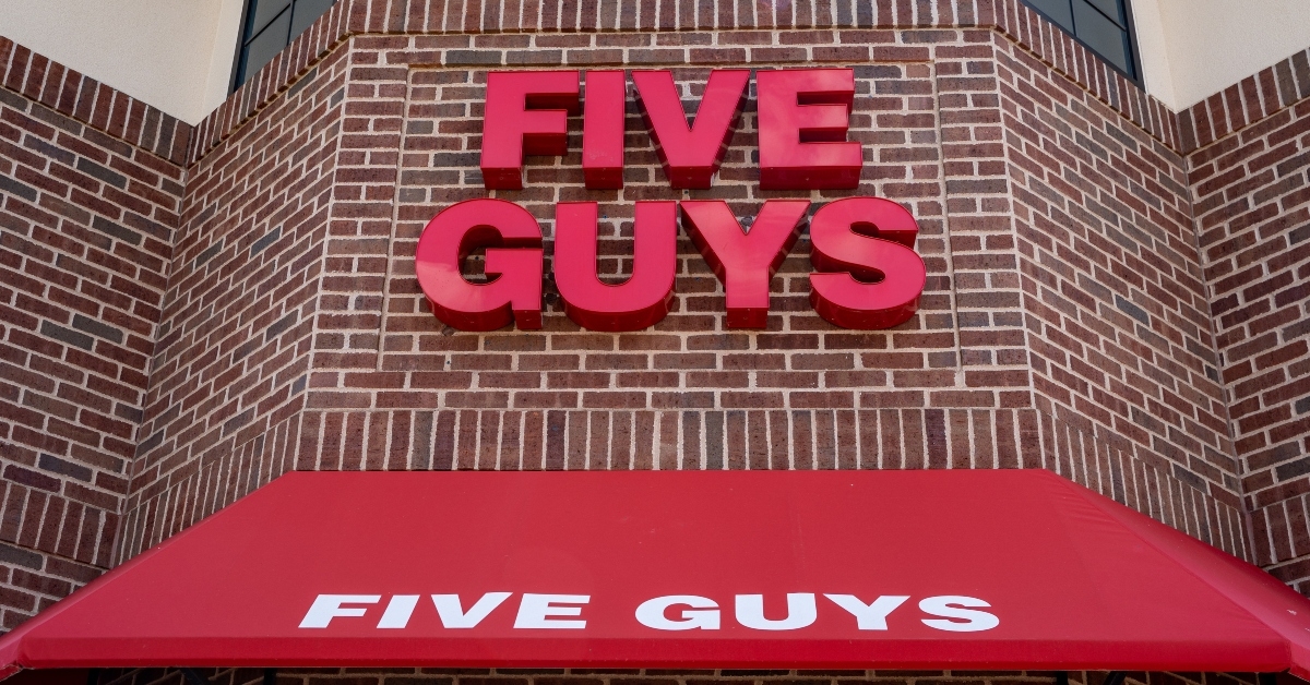 five guys fast food restaraunt