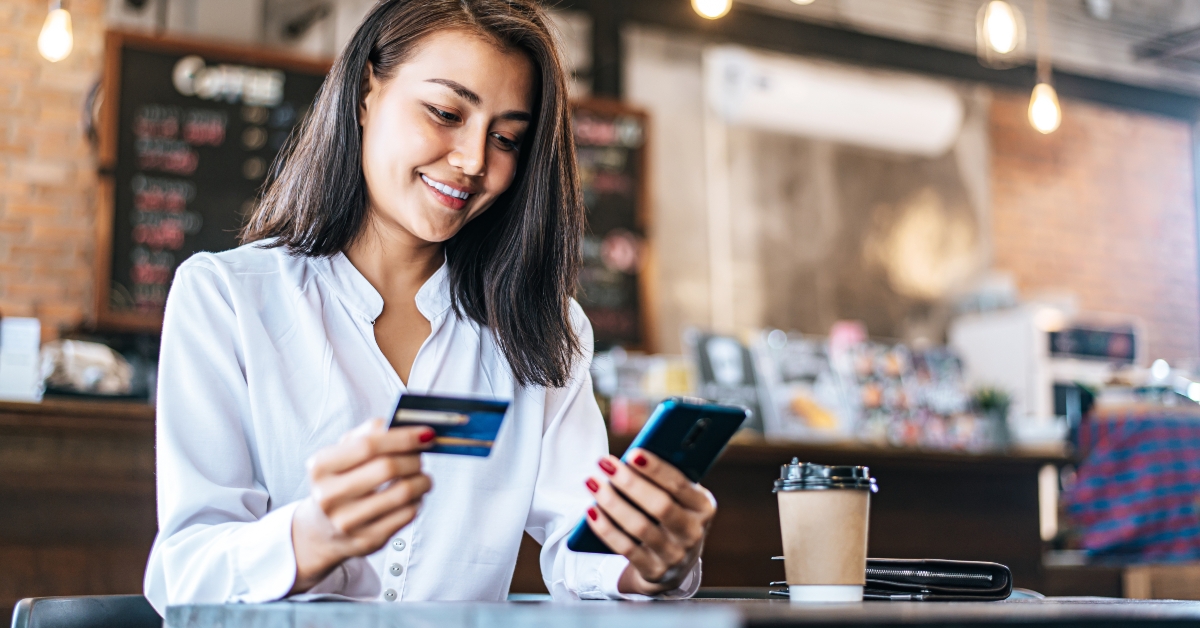 pay for goods by credit card