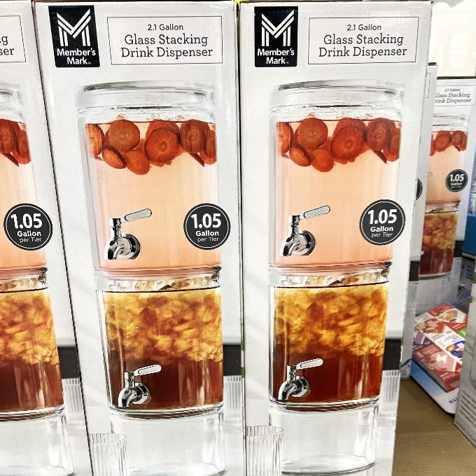 member's mark glassstacking drink dispenser