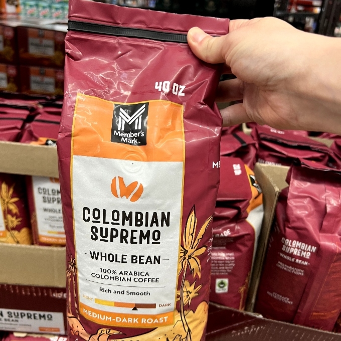 Member’s Mark Colombian Whole Bean Coffee