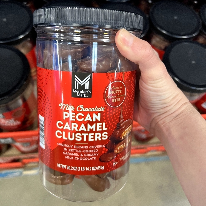 Member’s Mark Milk Chocolate Pecan Clusters