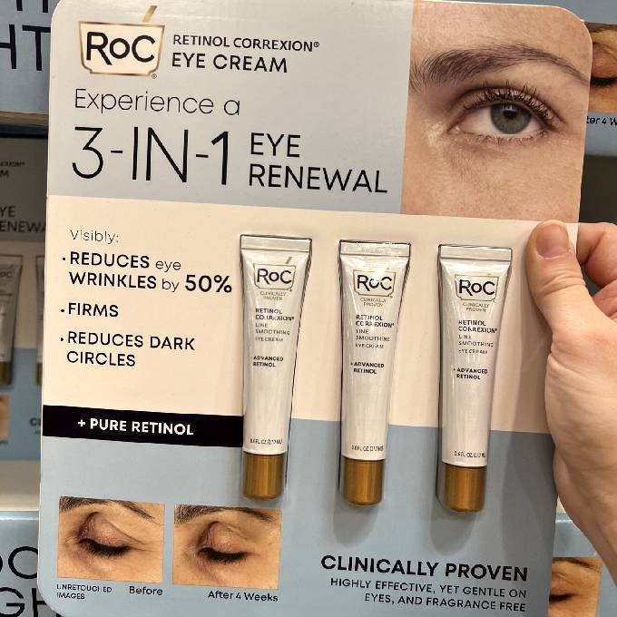 RoC retinol eye cream