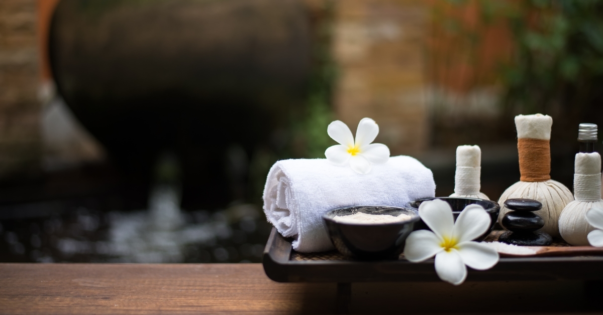 spa accessories at spa