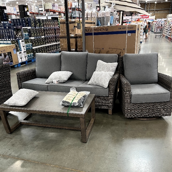 outdoor deep seating set