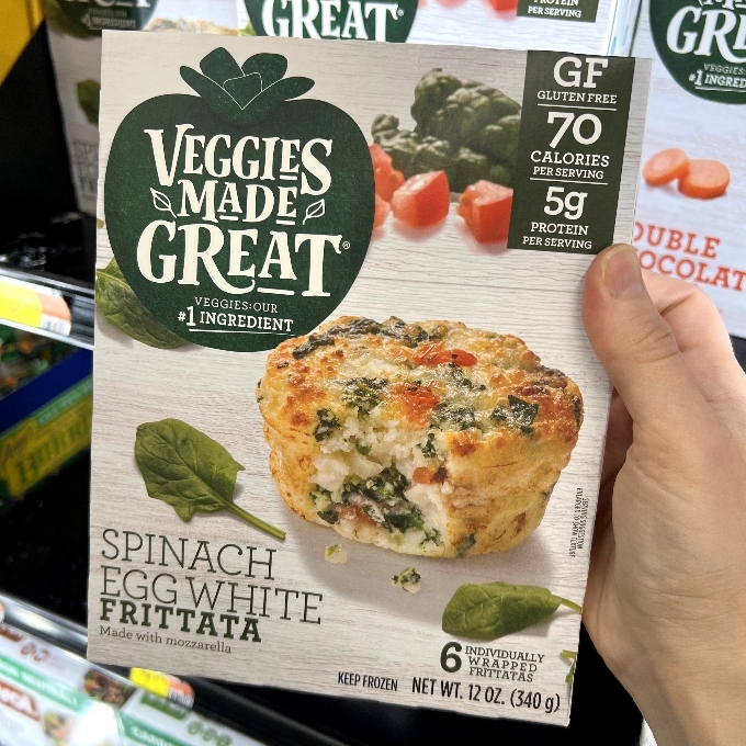 spinach egg white frittata