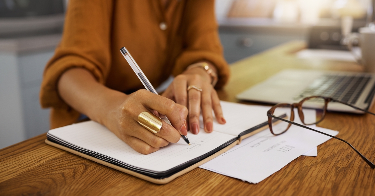 writing documents for budget