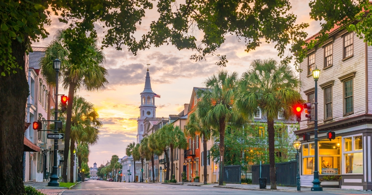 charleston south carolina streets