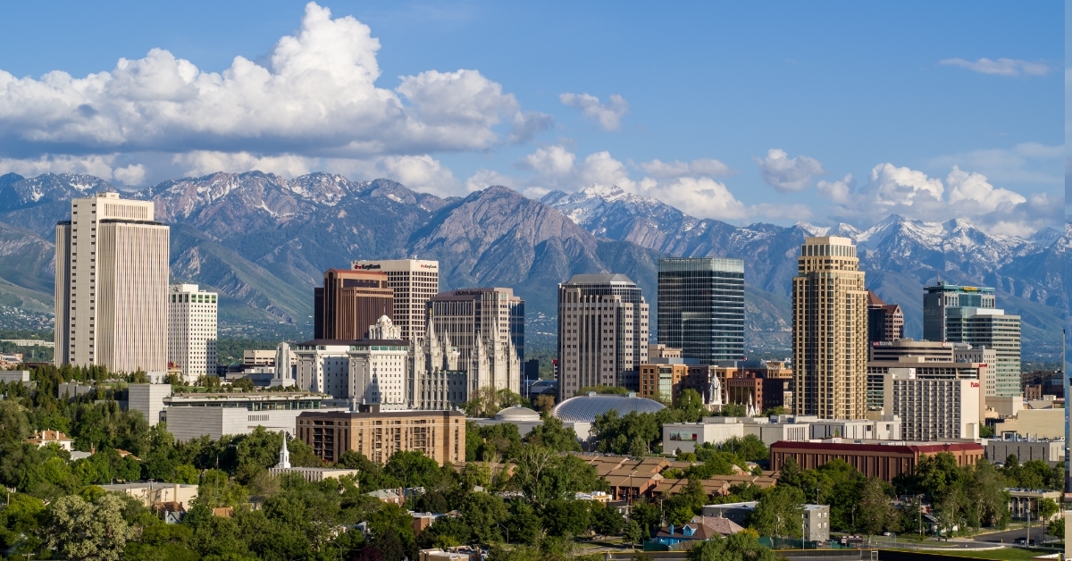 Salt Lake City during day