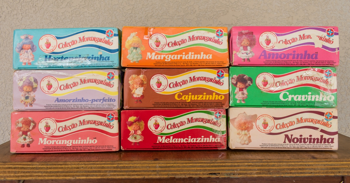 strawberry shortcake moranguinho dolls