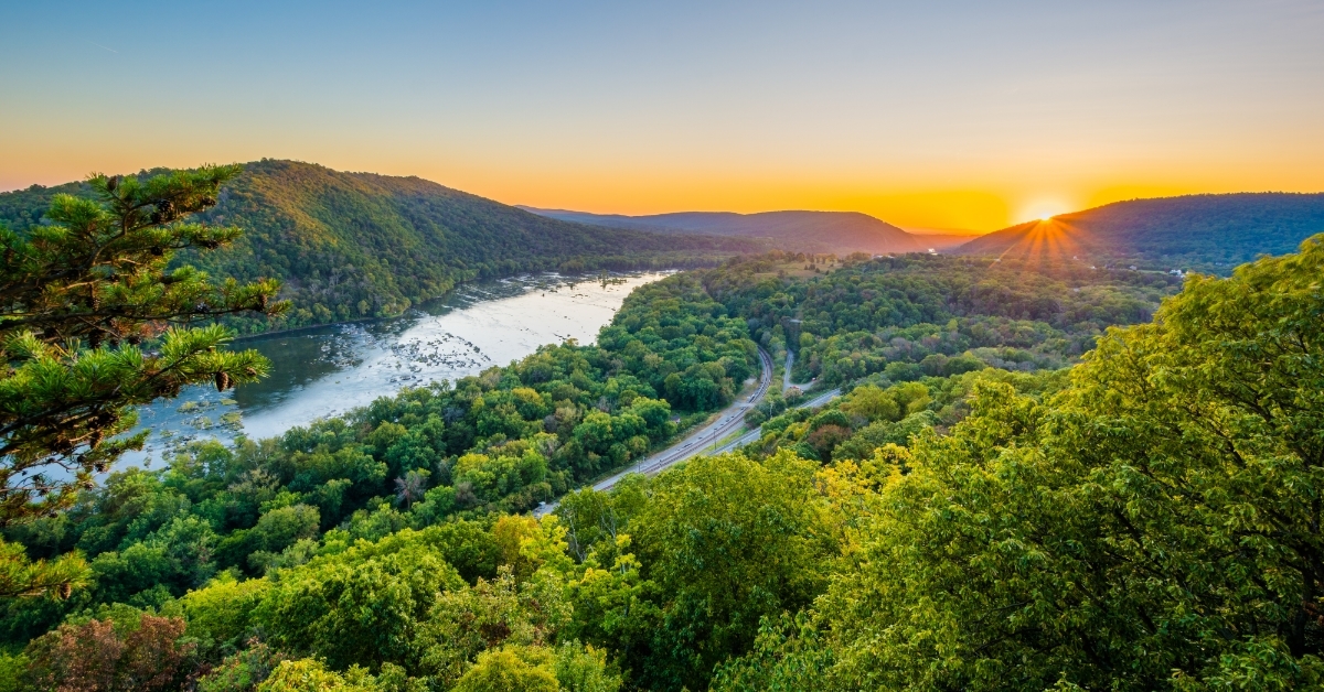 Weverton Cliffs Harpers Ferry West Virginia