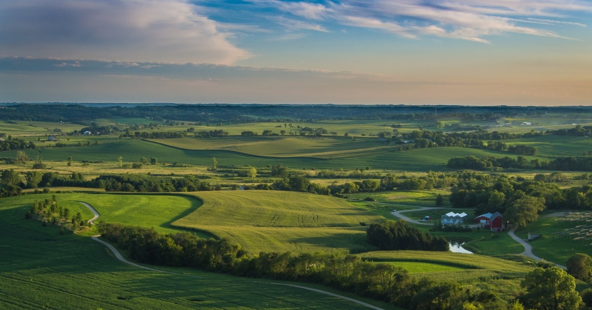 Wisconsin countryside during day