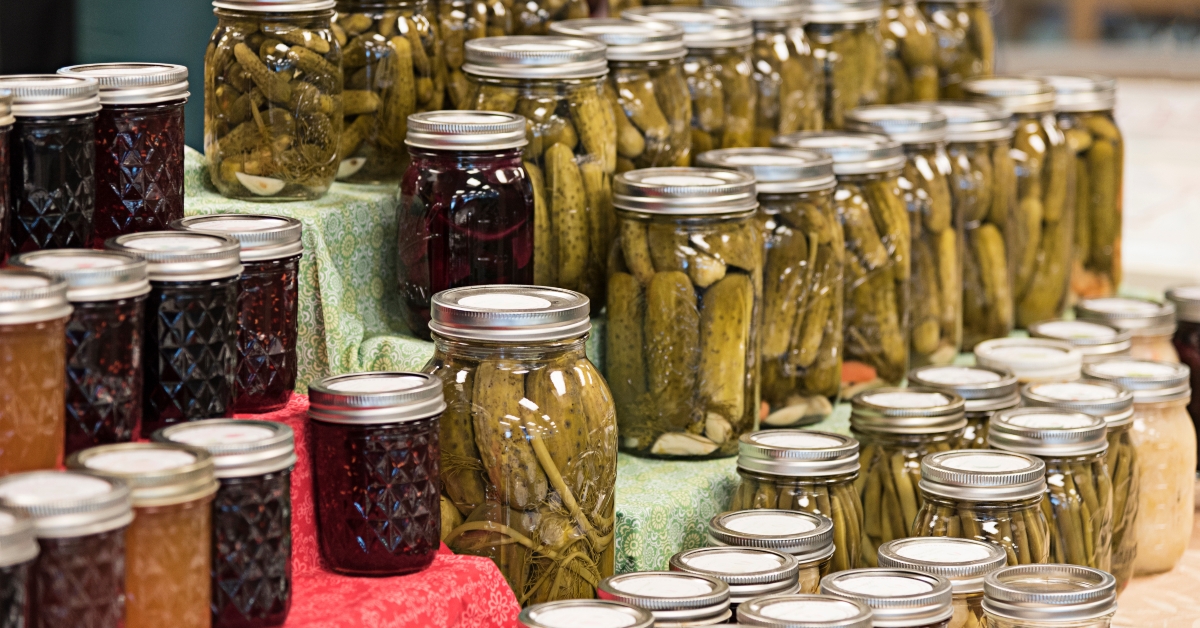 farmers market booth