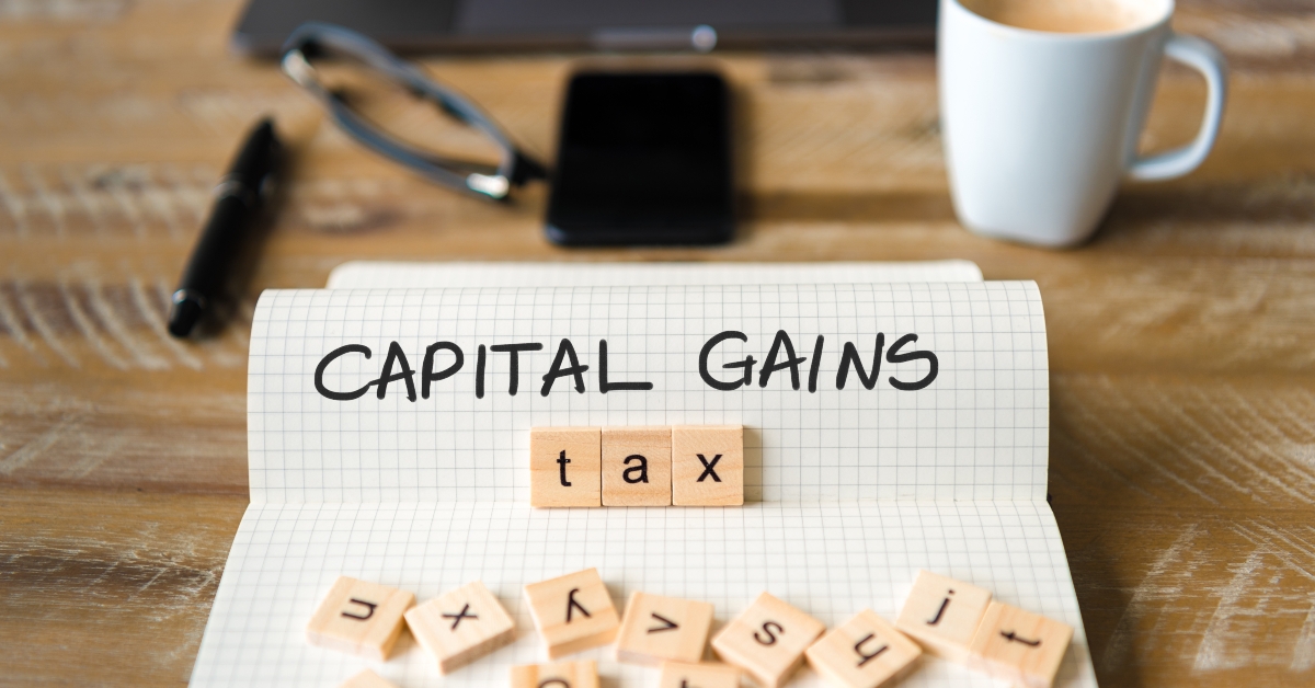 capital gains tax text