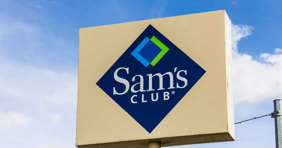 Sam's club store board outdoor