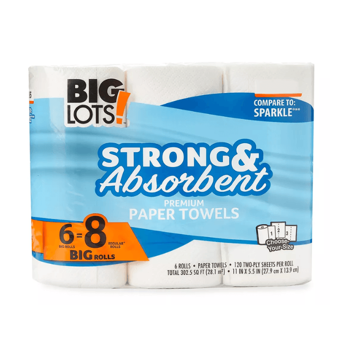 choose-your-size paper towels