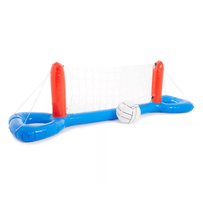 inflatable pool volleyball set