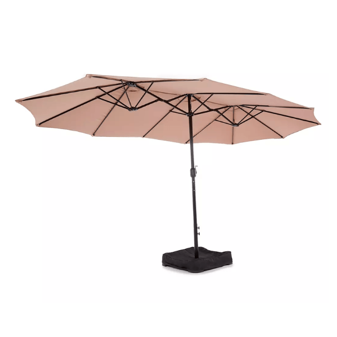 patio umbrella with base