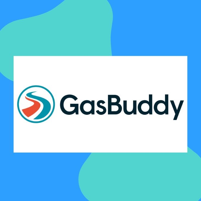 The logo for the GasBuddy app