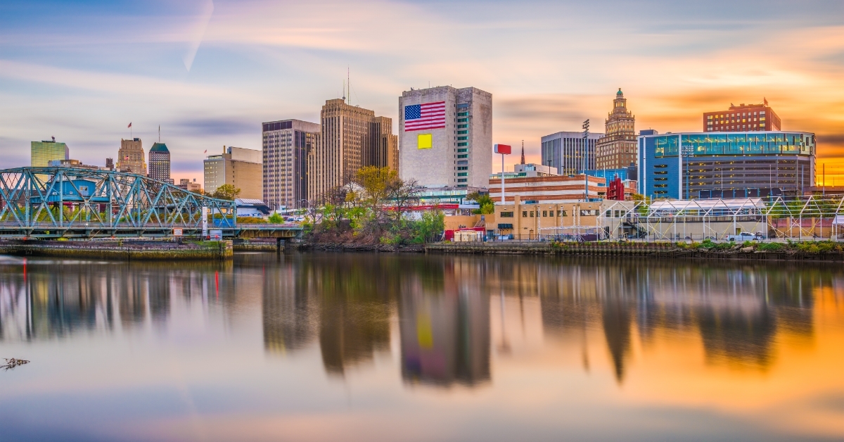 Newark New Jersey USA Skyline
