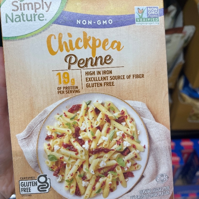 chickpea penne pasta