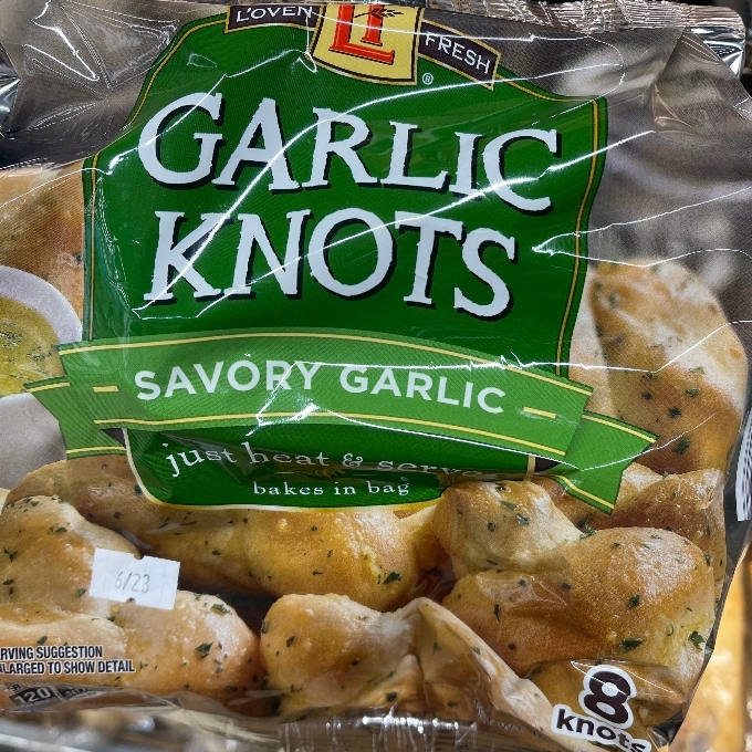 fresh garlic knots