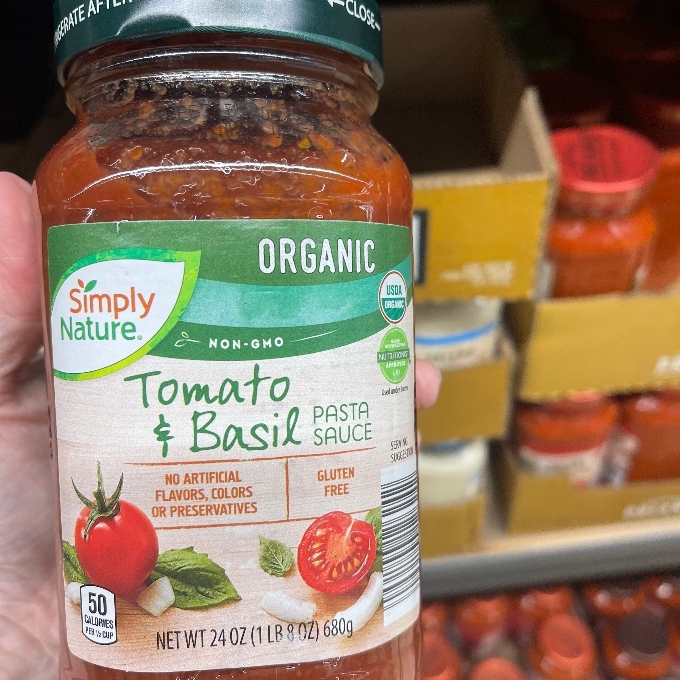 tomato and basil pasta sauce