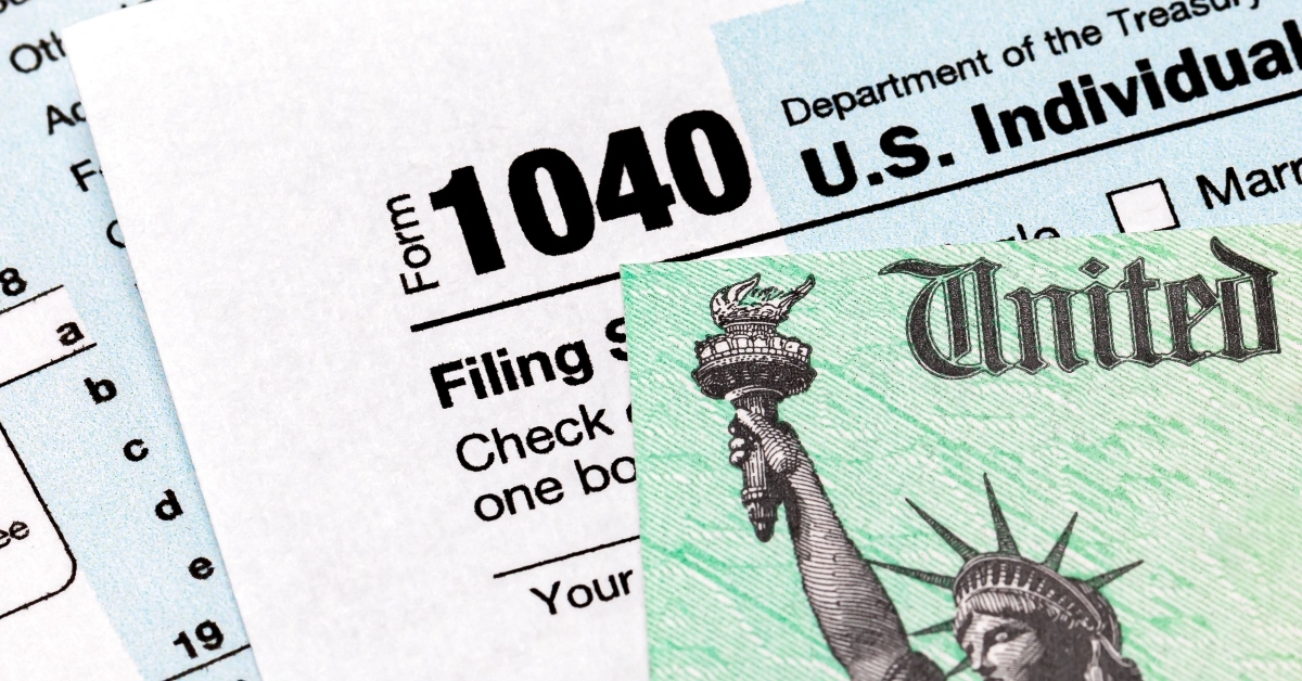1040 individual income tax return form