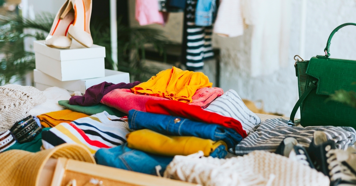 swap party for try on clothes