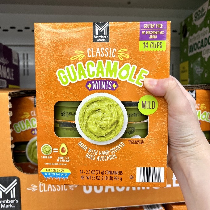 member’s mark guacamole cups