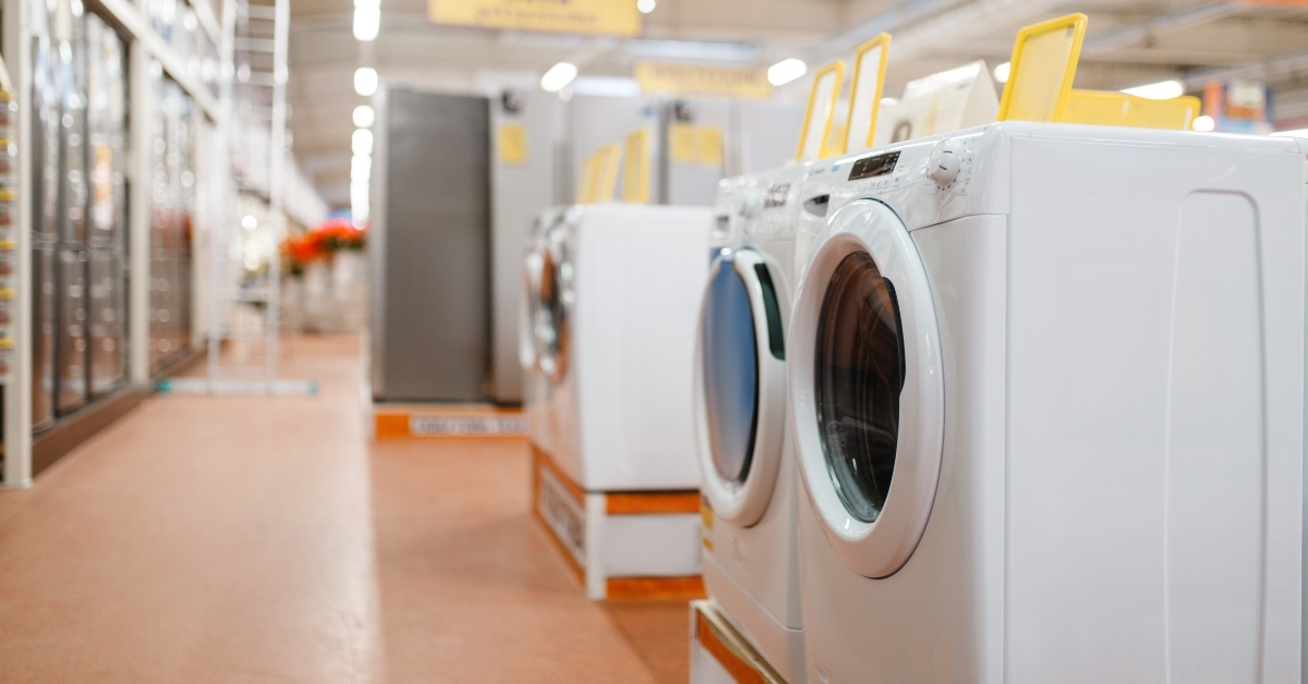 washing machines in store