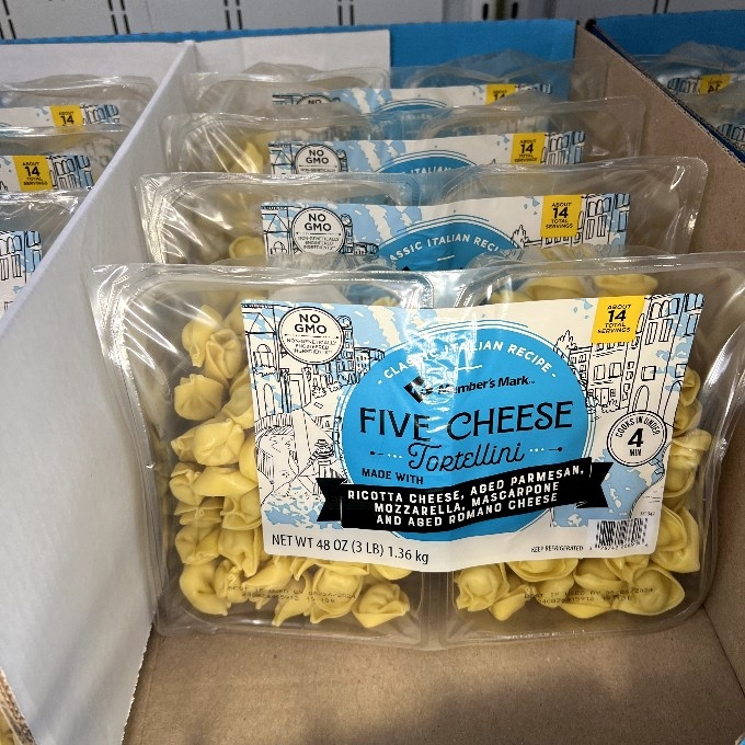 Member’s Mark Five Cheese Tortellini