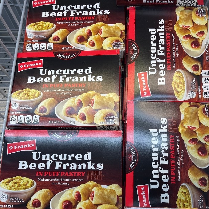 Appetitos Beef Franks In Puff Pastry