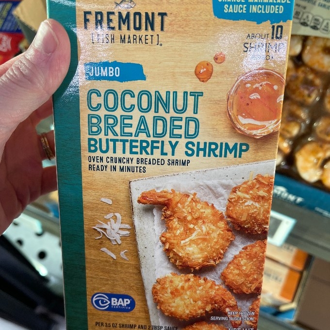 Fremont Coconut Breaded Butterfly Shrimp