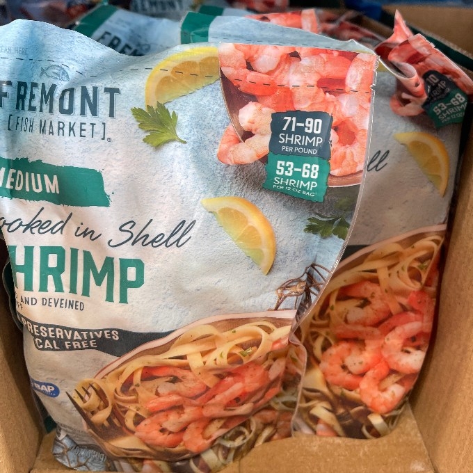 Fremont Fish Market Cooked Medium Shrimp