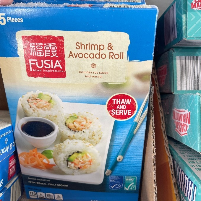 Fusia Shrimp and Avocado Rolls