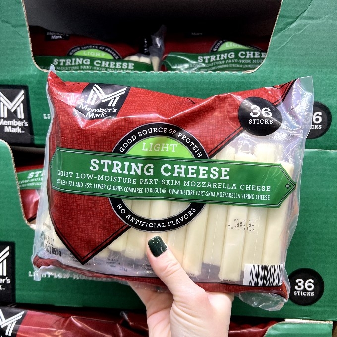 light string cheese