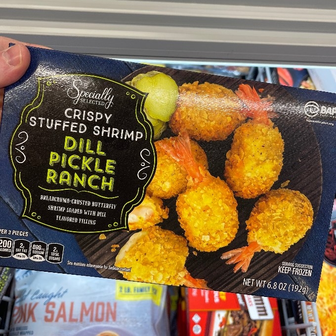 Specially Selected Crispy Stuffed Shrimp Dill Pickle Ranch